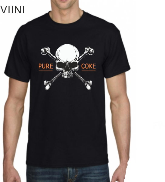 Viini-Shirt-black - PureCoke - Digitaldruck
